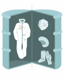 waste package (cut-out)